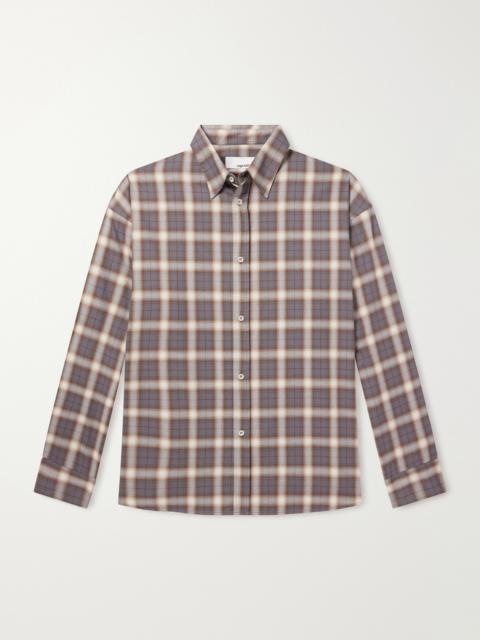 sage NATION Chisholm Checked Flannel Shirt