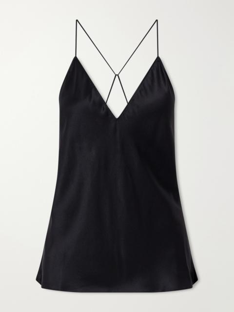 NILI LOTAN Emile Silk-satin Cami