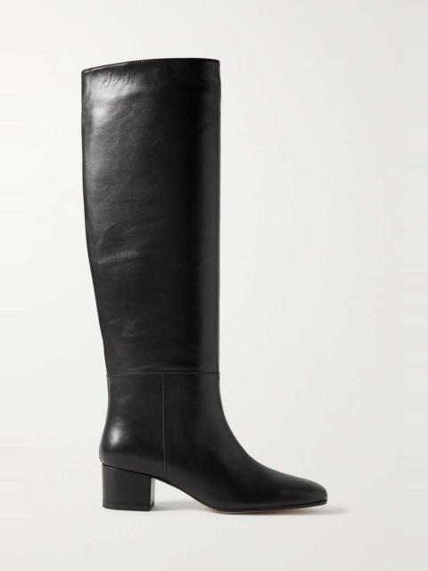 Nancy leather knee boots