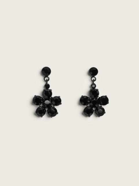 Simone Rocha Mini Daisy Drop Earrings