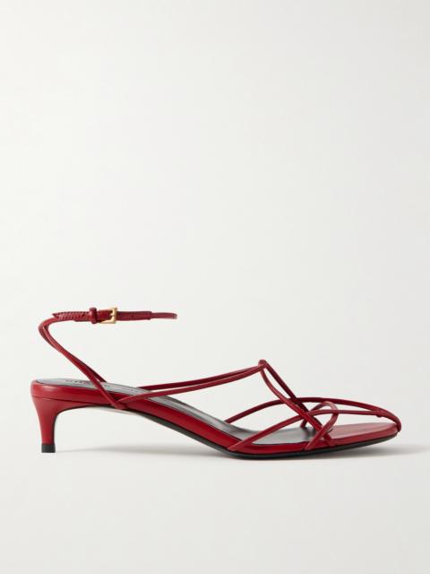 KHAITE Loulou Leather Sandals