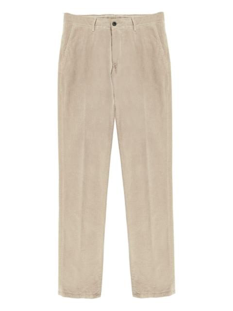 SLOWEAR corduroy tapered trousers