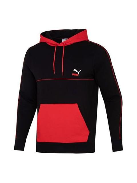 PUMA PUMA CLSX ColBlock Hoodie 'Black' 534158-01