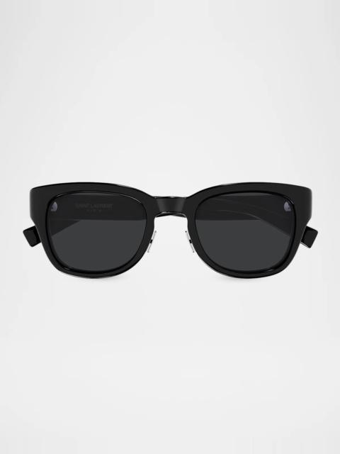 SAINT LAURENT Men's SL 957/J Bio-Injection Square Sunglasses