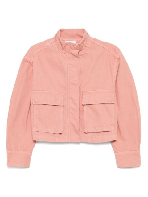 Maison Kitsuné cropped workwear jacket