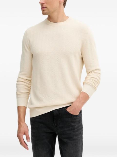 GUESS USA crew-neck knit sweater