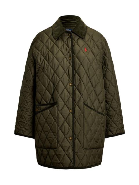 Polo Ralph Lauren Women's Oversized Quilted Barn Jacket - Ranger Green