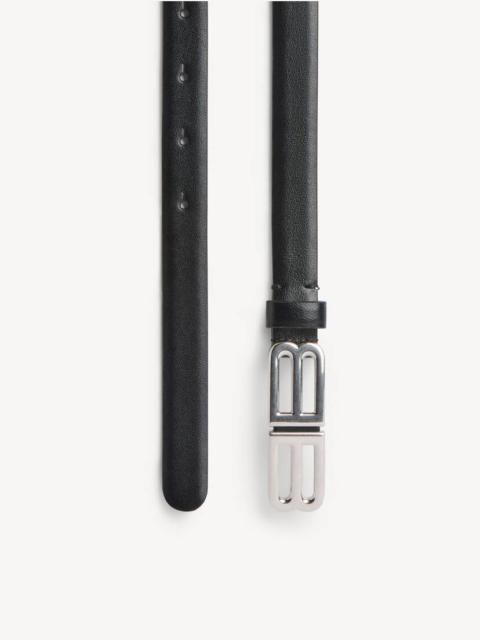 BALENCIAGA Men's Bolero Bb Belt in Black