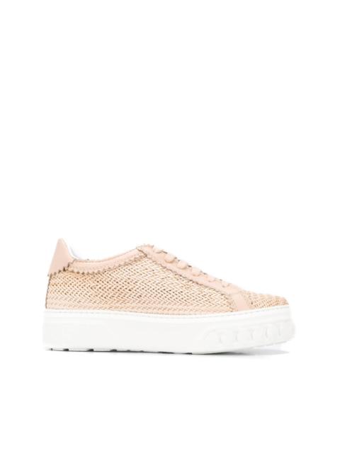 CASADEI woven low-top sneakers