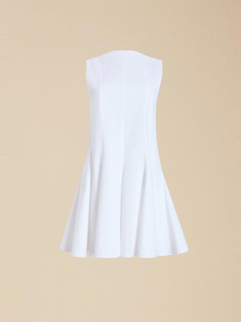 The Mags Dress in White