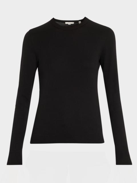 Vince Long-Sleeve Crewneck Tee