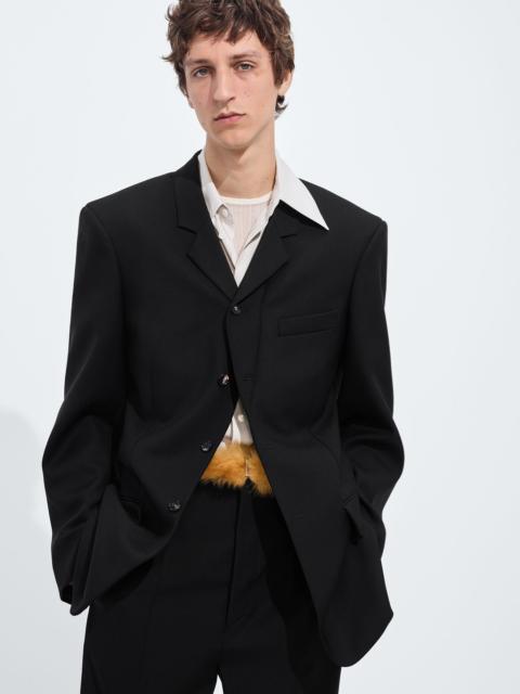 Bottega Veneta Wool and Mohair Gabardine Jacket