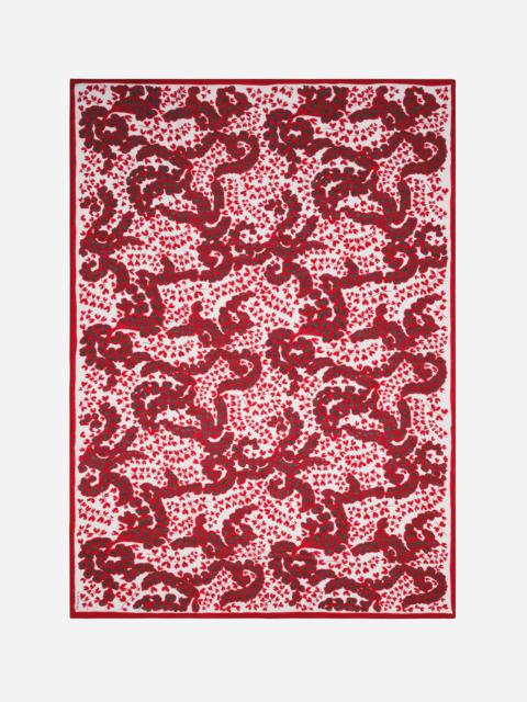 Lanvin LANVIN ÉTÉ COTTON PAREO WITH A RATEAU PRINT