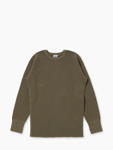 Studio D'Artisan STUDIO D'ARTISAN 9936 HEAVYWEIGHT THERMAL LONGSLEEVE KHAKI