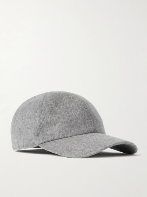 Loro Piana Ivy Cashmere Baseball Cap Gray