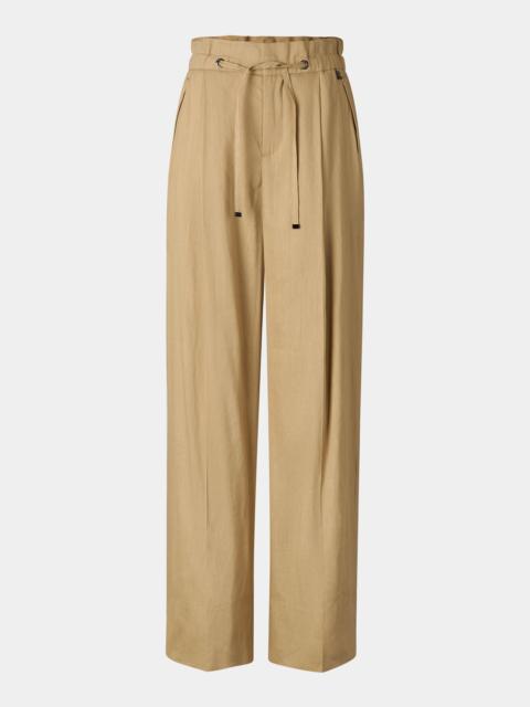 BOGNER Pleated trousers Candy in Camel