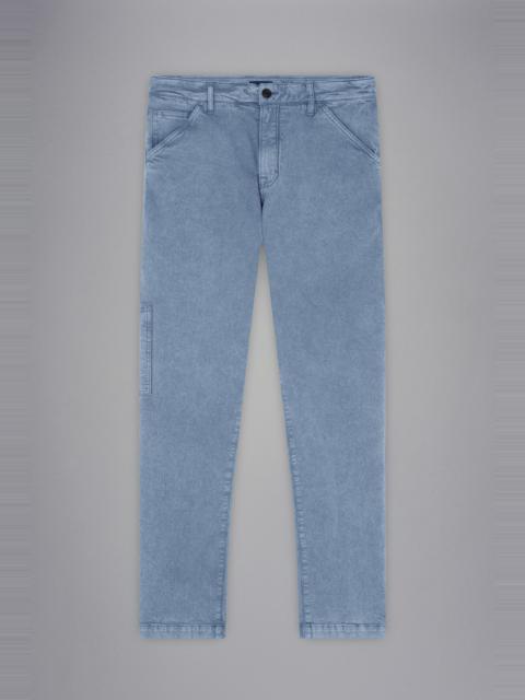 Paul & Shark MARBLED DENIM CARPENTER TROUSERS