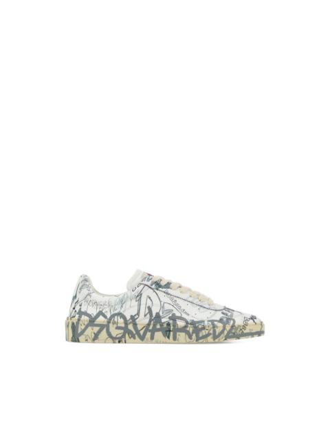 DSQUARED2 printed sneakers