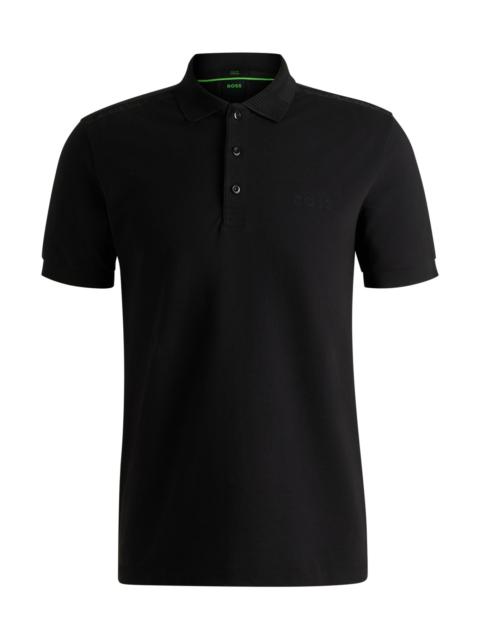 BOSS SLIM-FIT POLO SHIRT 와 HOLOGRAM-EFFECT TRIMS