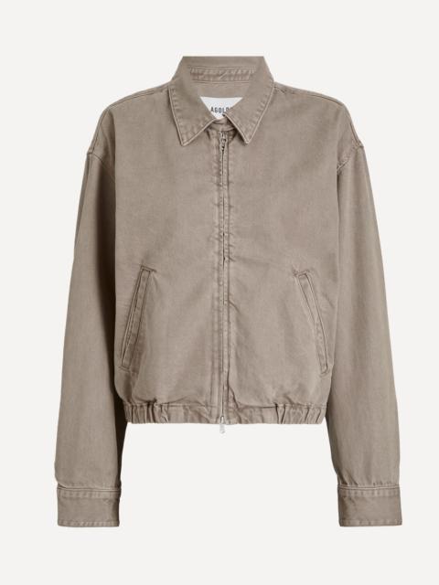 AGOLDE Nile Denim Bomber Jacket