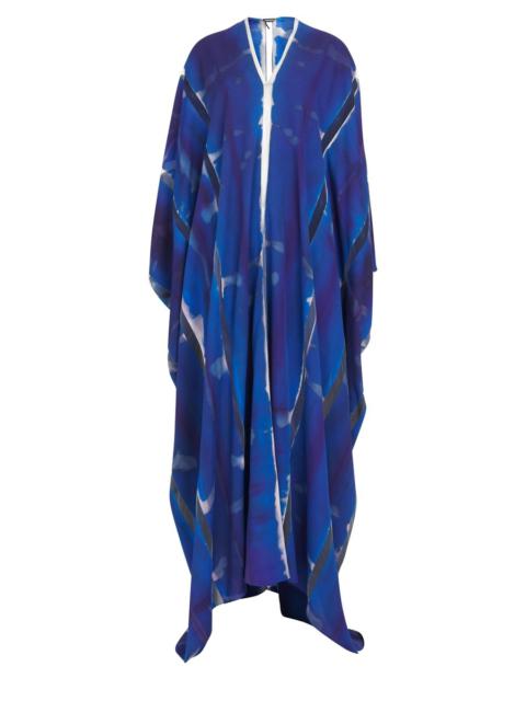 Tie and dye kaftan dress