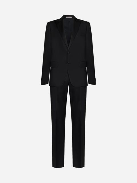 Valentino Wool-blend slim-fit tuxedo