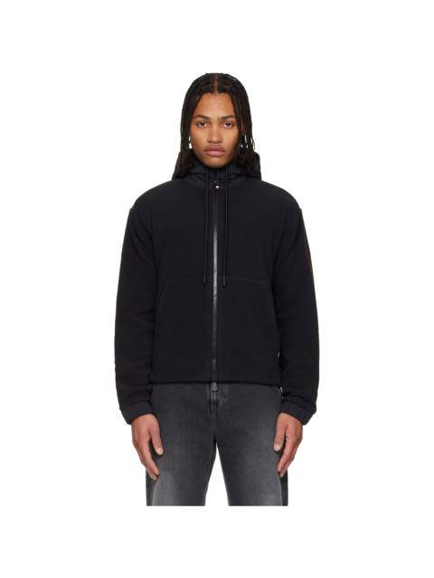Moncler Grenoble Black Polartec® Zip-Up Hoodie