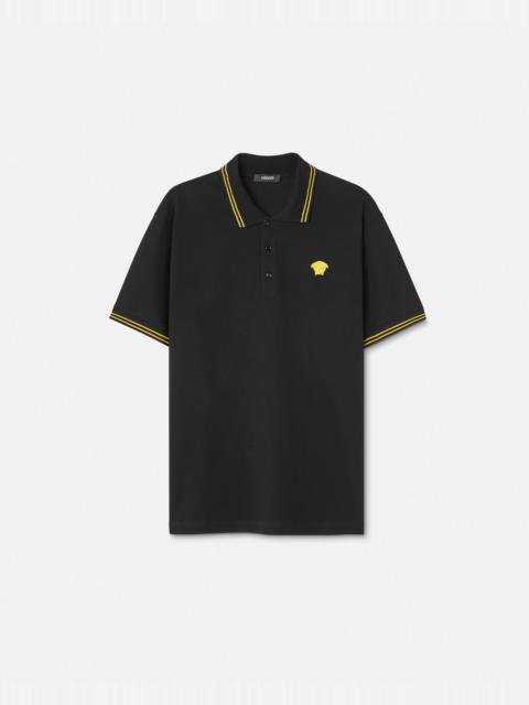 VERSACE Medusa Short-Sleeved Polo Shirt