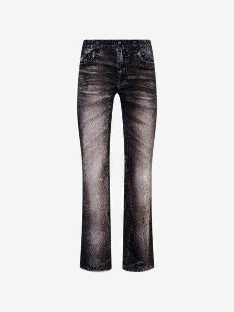 AVAVAV denim-print trousers