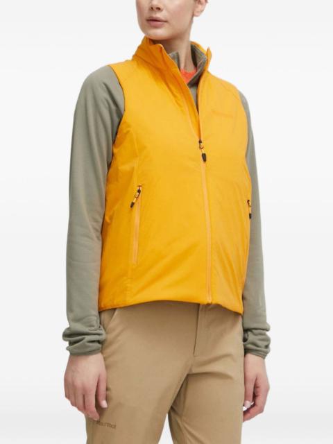 Marmot logo-print zip-up gilet