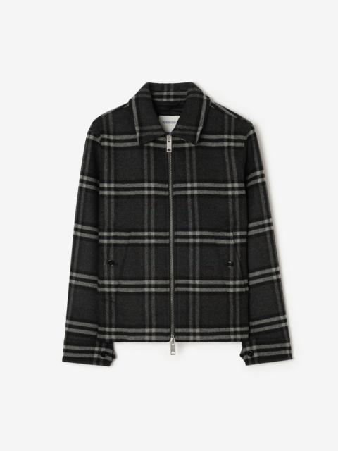 Burberry Check Wool Jacket