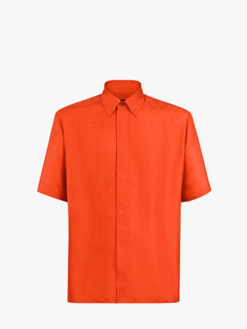FENDI Red silk shirt