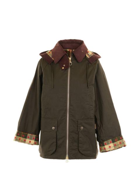 Barbour X Paul Smith hooded jacket