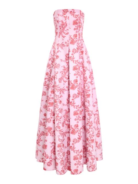 EMILIA WICKSTEAD Auclair Off-The-Shoulder Gown light pink