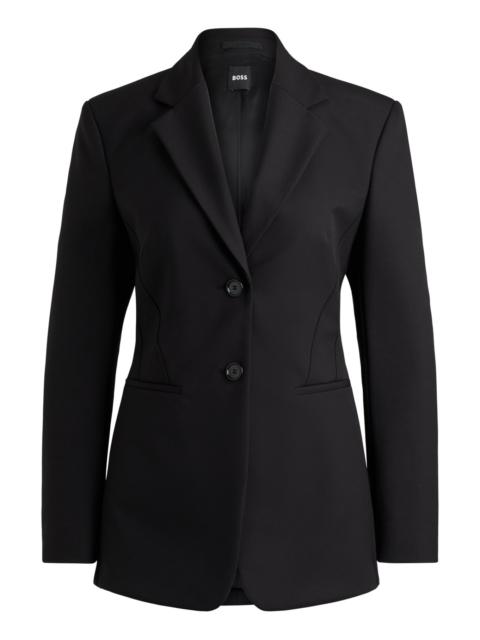 BOSS SLIM-FIT JACKET IN PERFORMANCE-STRETCH MATERIAL