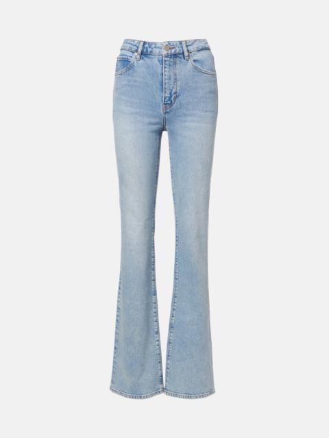 FRAME Arrow high-rise bootcut jeans