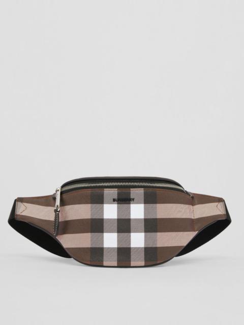 Burberry Mini Check and Leather Bum Bag