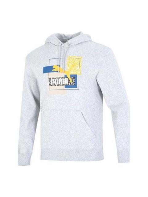 PUMA Brand Love TR Logo Hoodie 'Grey' 537851-04