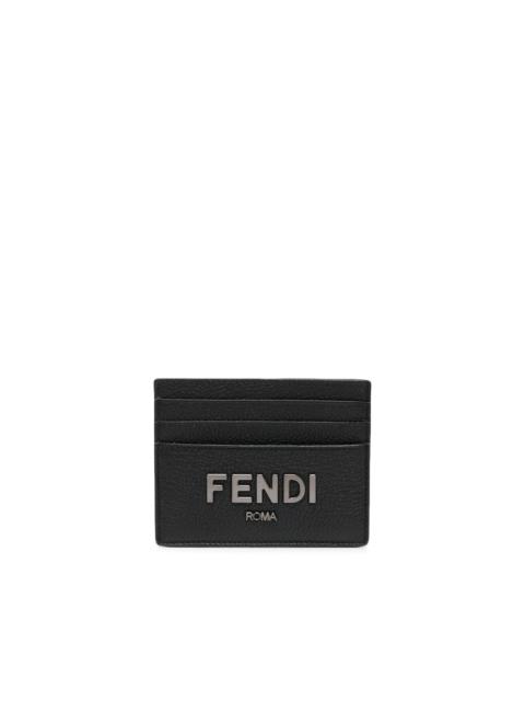 FENDI embossed-logo cardholder