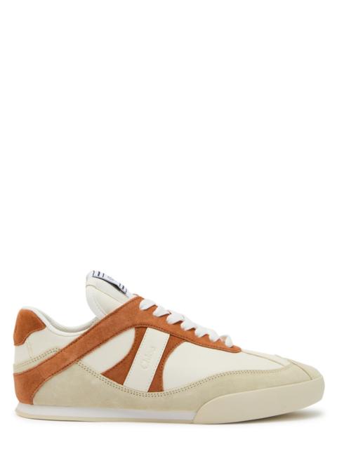 Chloé Chloe Kick Panelled Leather Sneakers