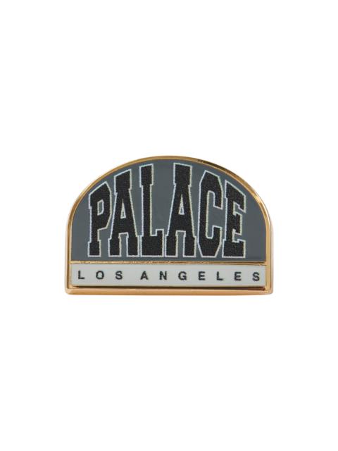 PALACE BREAKOUT PIN BADGE BLACK / GREY