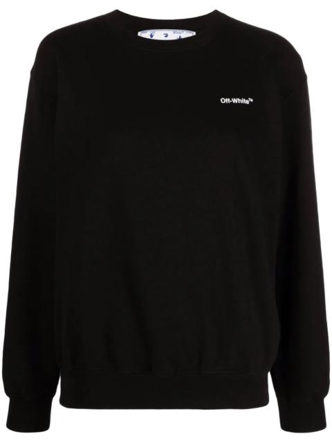 Off-White Diag-stripe printed sweatshirt