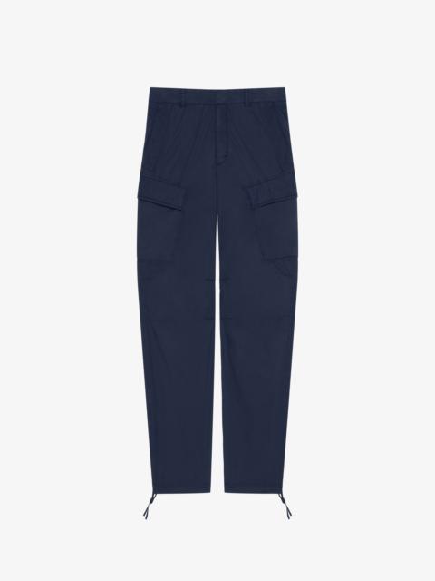 Givenchy PANTS IN POPLIN WITH POCKETS