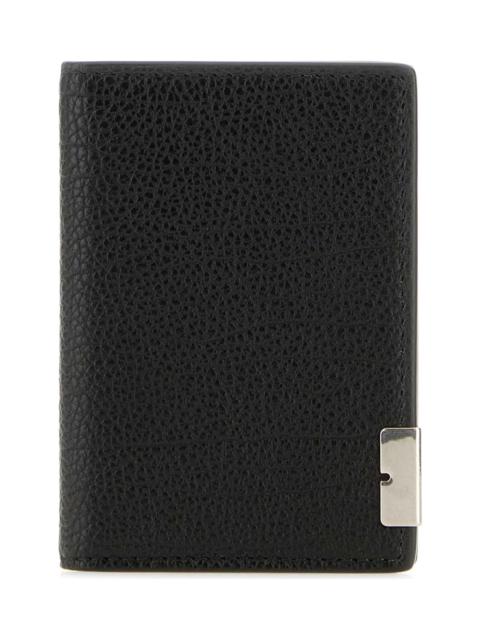 Burberry Black Leather Card Holder