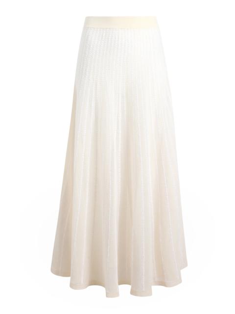 Dawn Knit Maxi Skirt neutral