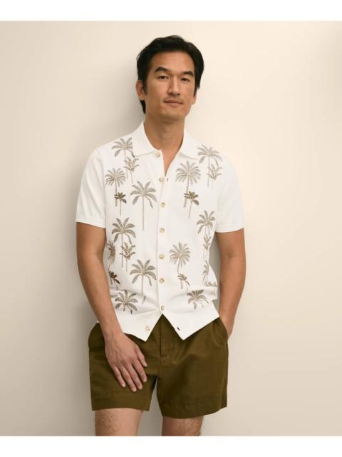 Brooks Brothers Supima® Cotton Palm Polo Cardigan