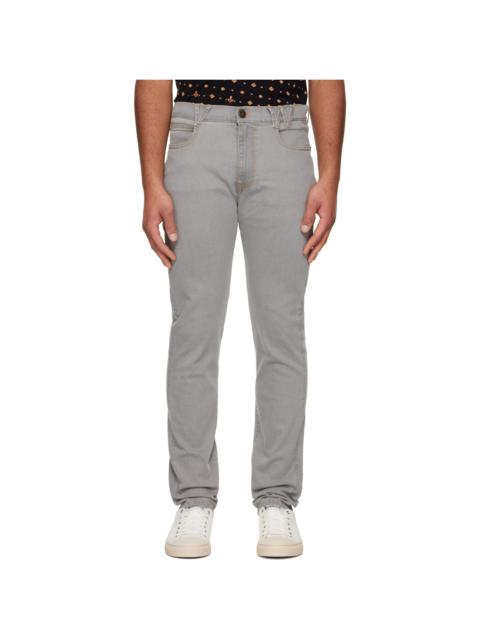 Vivienne Westwood Gray Classic Tapered Jeans