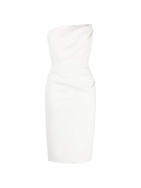 MATICEVSKI draped bodice dress