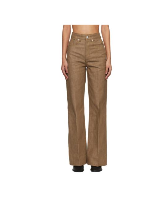 A.P.C. Tan Domino Jeans