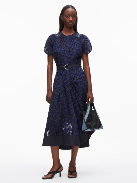 3.1 Phillip Lim Textured Organza Tulip Dress